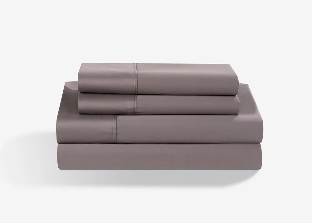 Bedgear Gray Hyper Cotton Twin-XL Bed Sheets