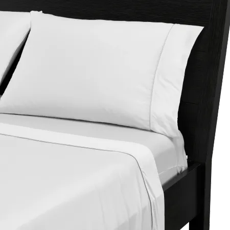 Bedgear White Hyper Cotton Twin Bed Sheets