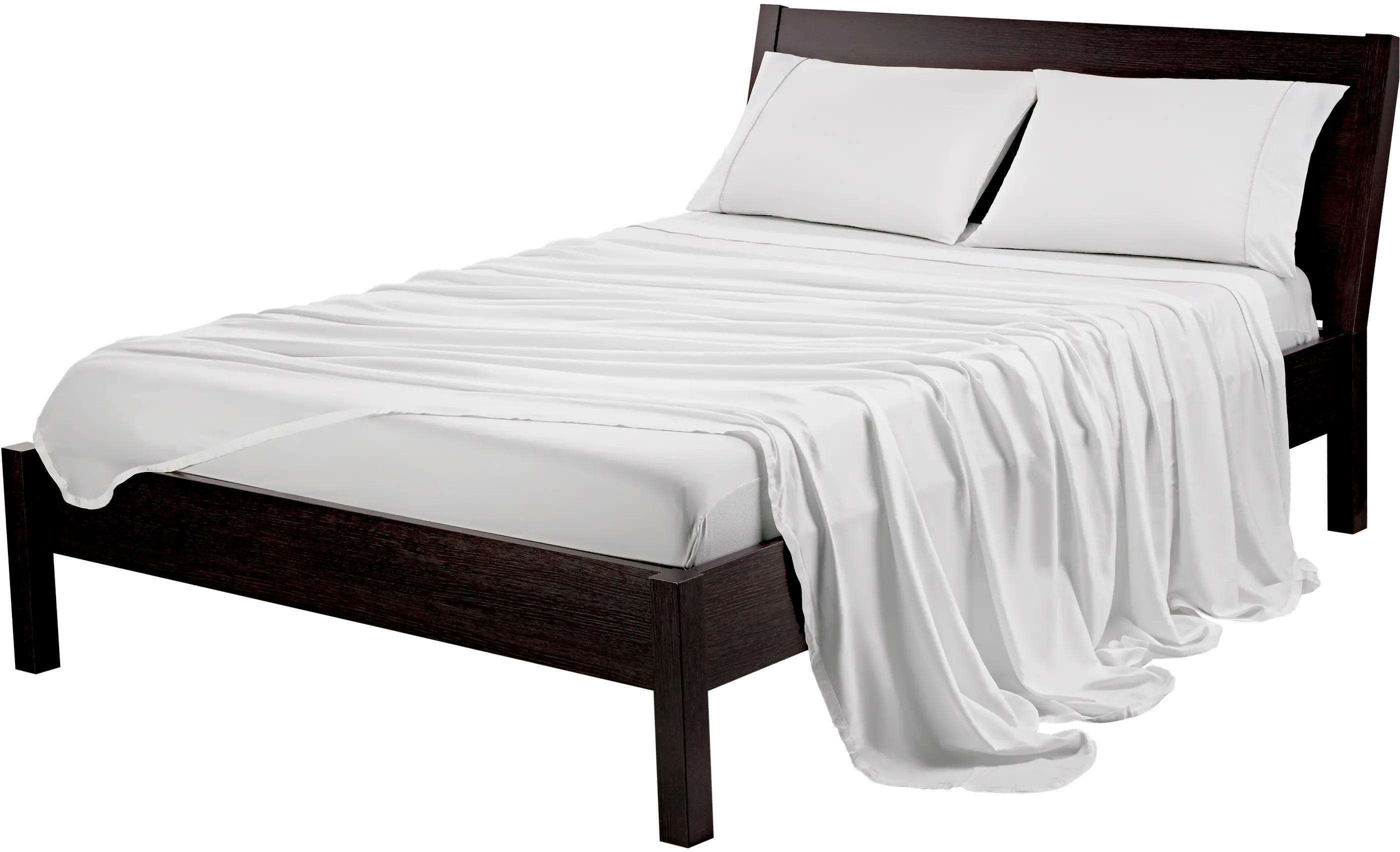 Bedgear White Hyper Cotton Full Bed Sheets