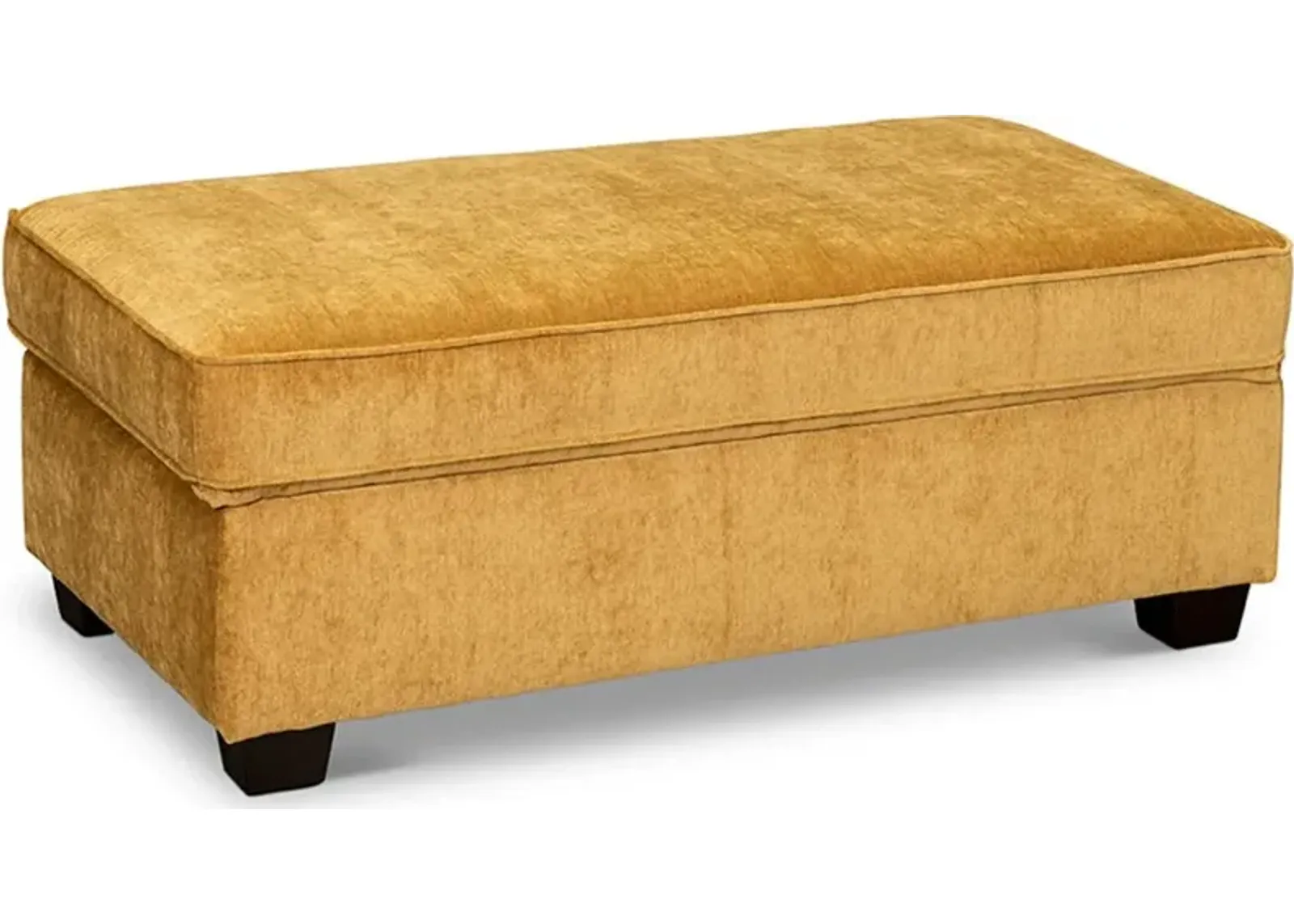 Marinette Yellow Storage Ottoman