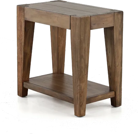 Doe Valley Light Brown Side Table