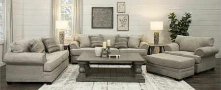 Ivan Weathered Gray Traditional Coffee Table