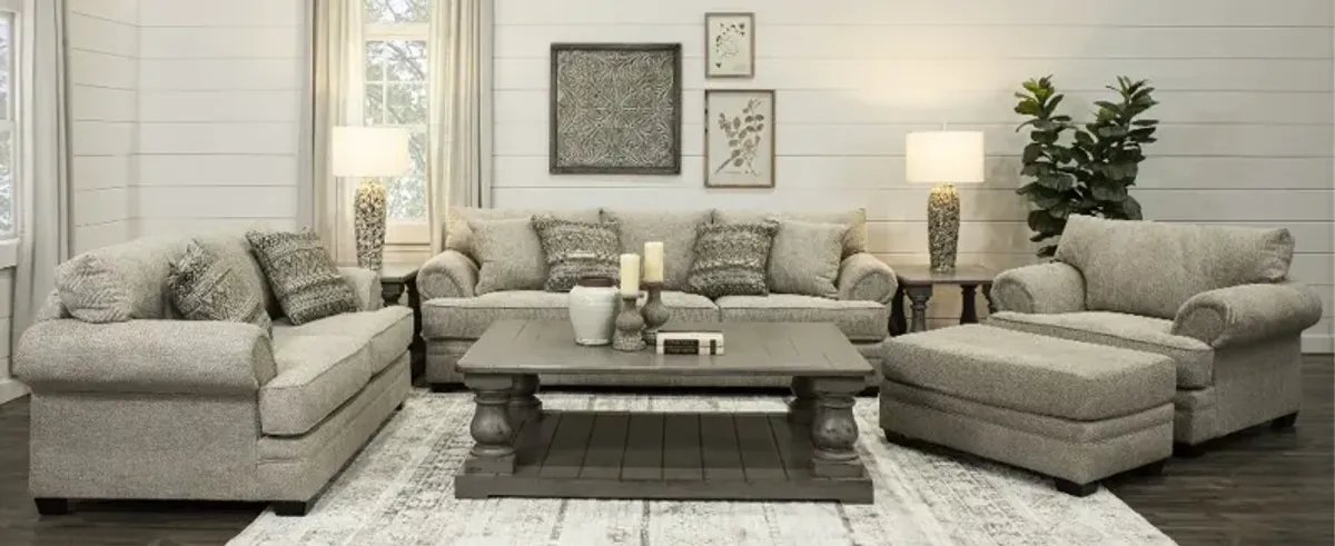 Ivan Weathered Gray Traditional Coffee Table