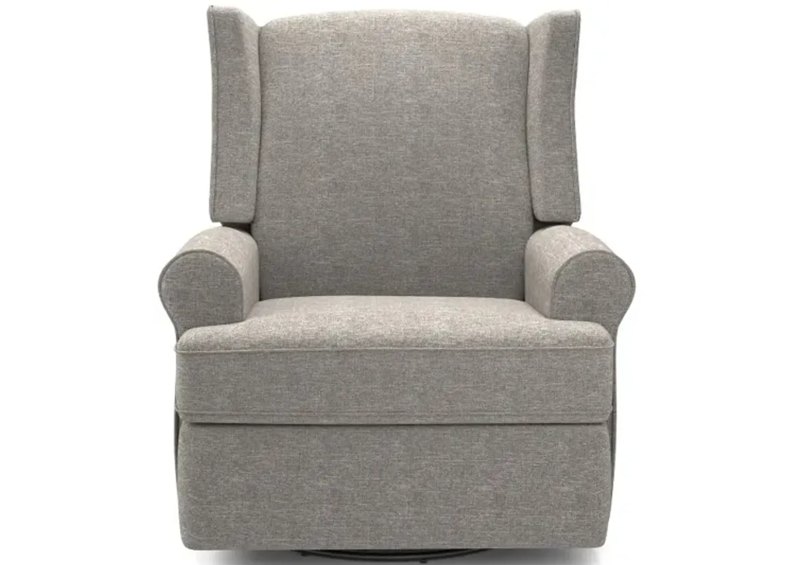 Logan Stone Gray Power Swivel Glider Recliner