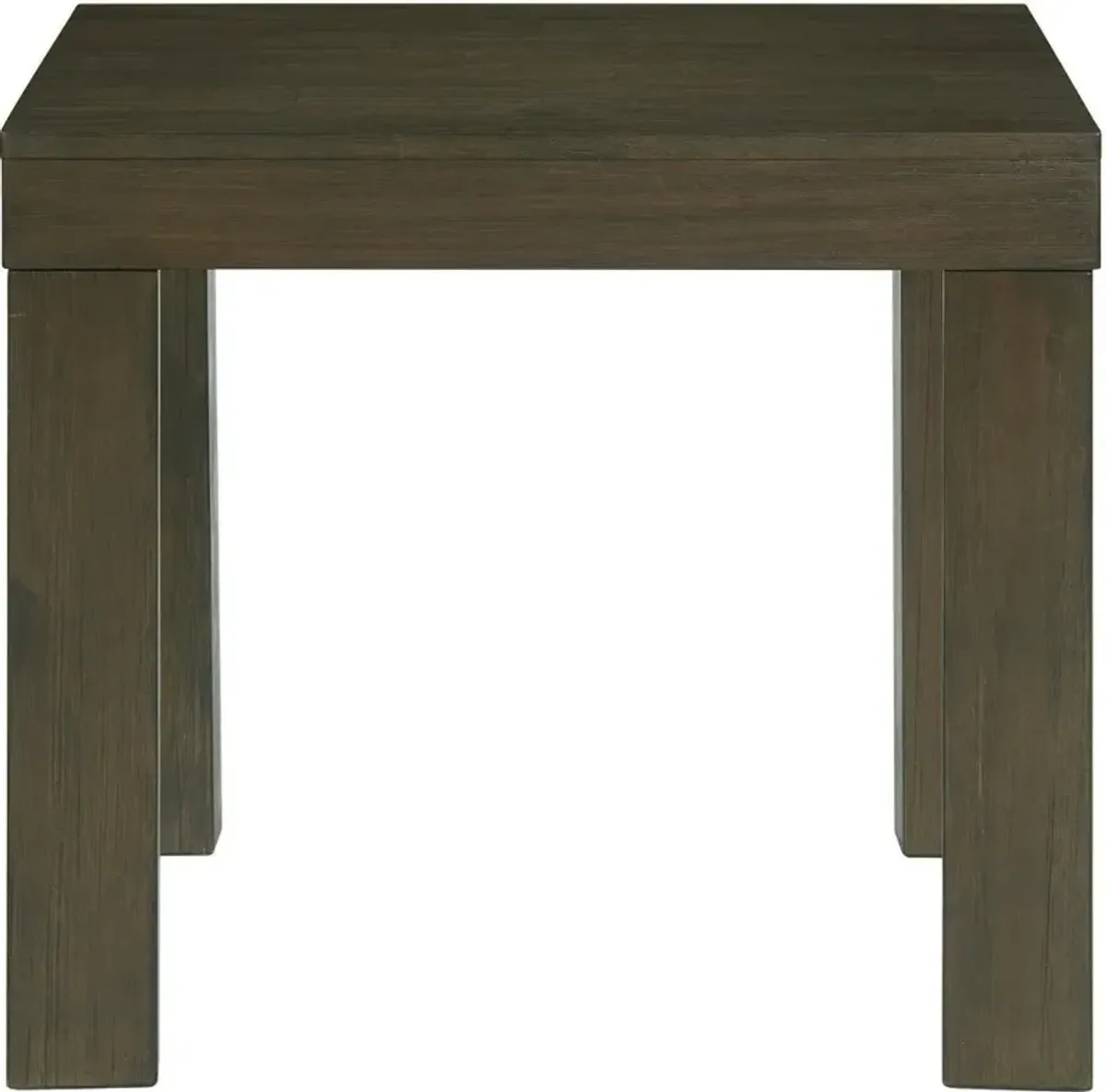 Grady Dark Brown End Table with Built-in Outlets
