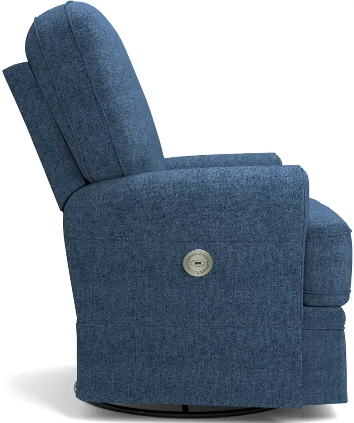 Juliana Blue Power Glider Recliner with Swivel