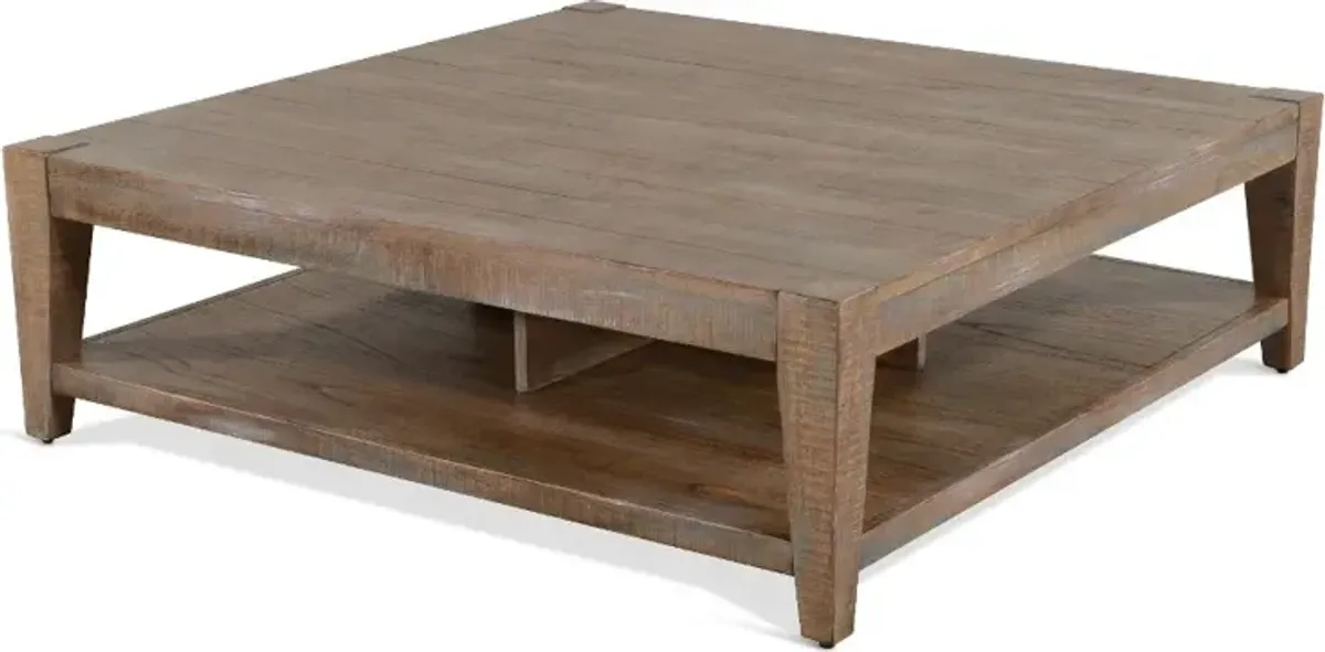 Platt Weathered Brown Coffee Table