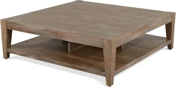Platt Weathered Brown Coffee Table