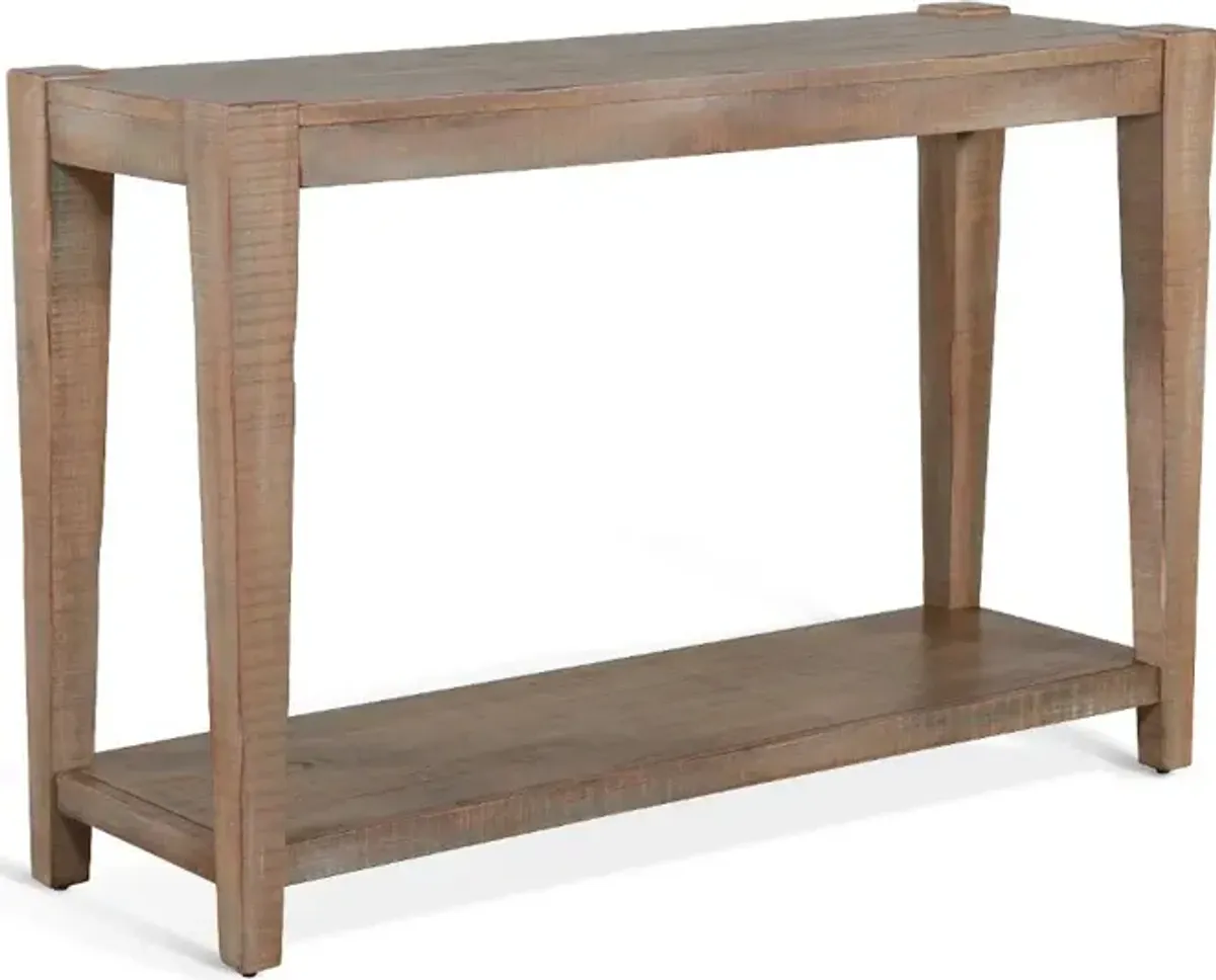 Platt Weathered Brown Sofa Table