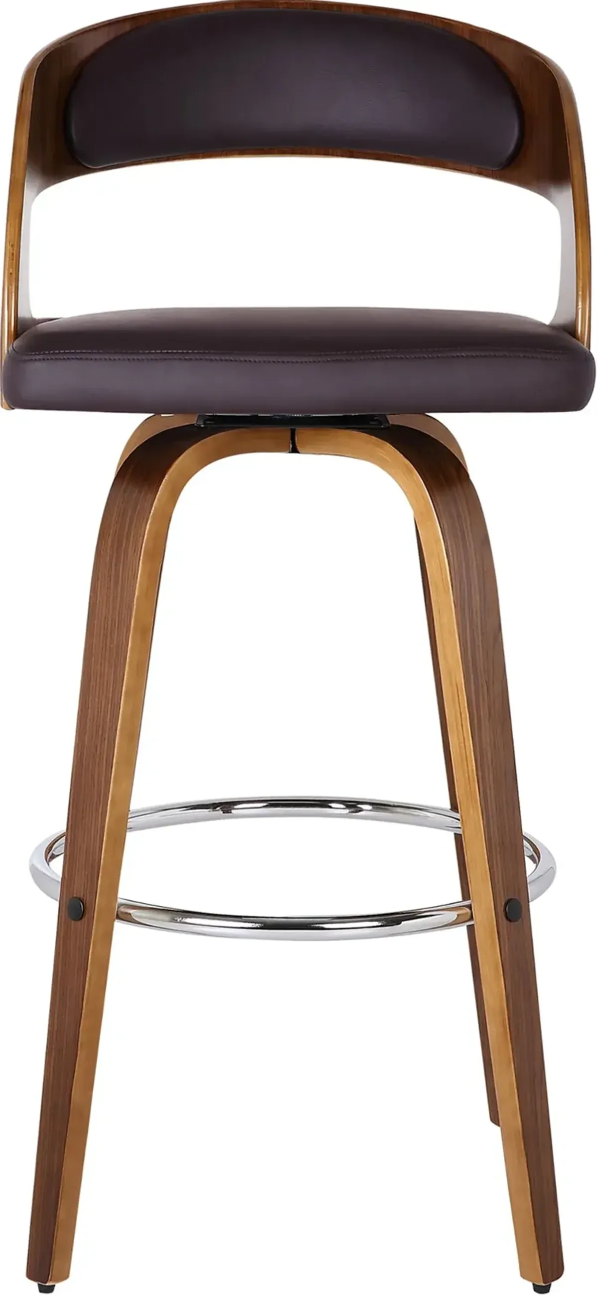 Walnut Brown 26 inch Counter Height Stool - Shelly