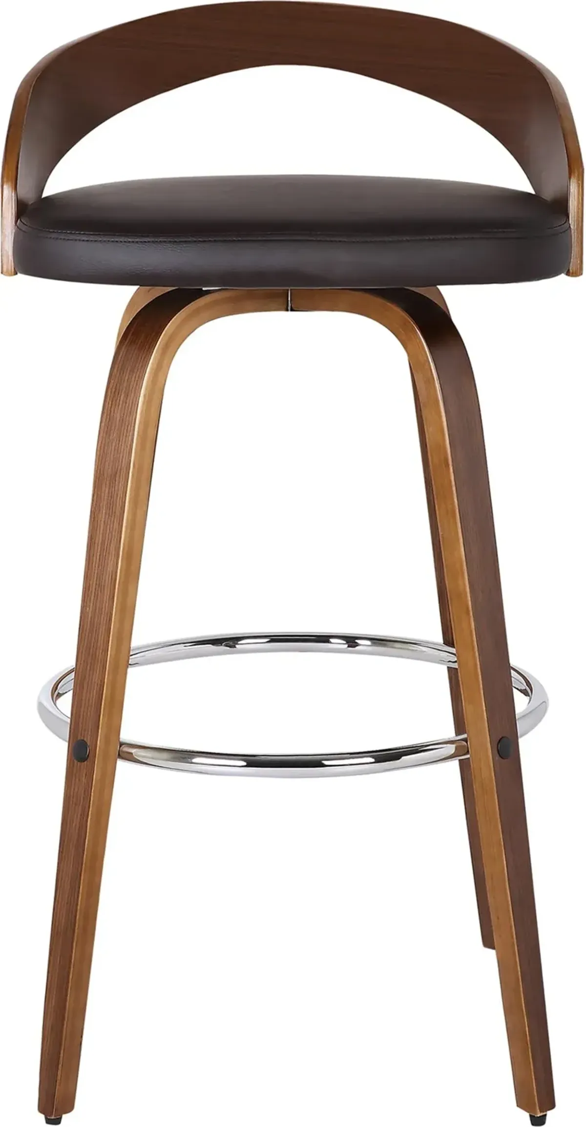 Sonia Brown Swivel Counter Height Stool