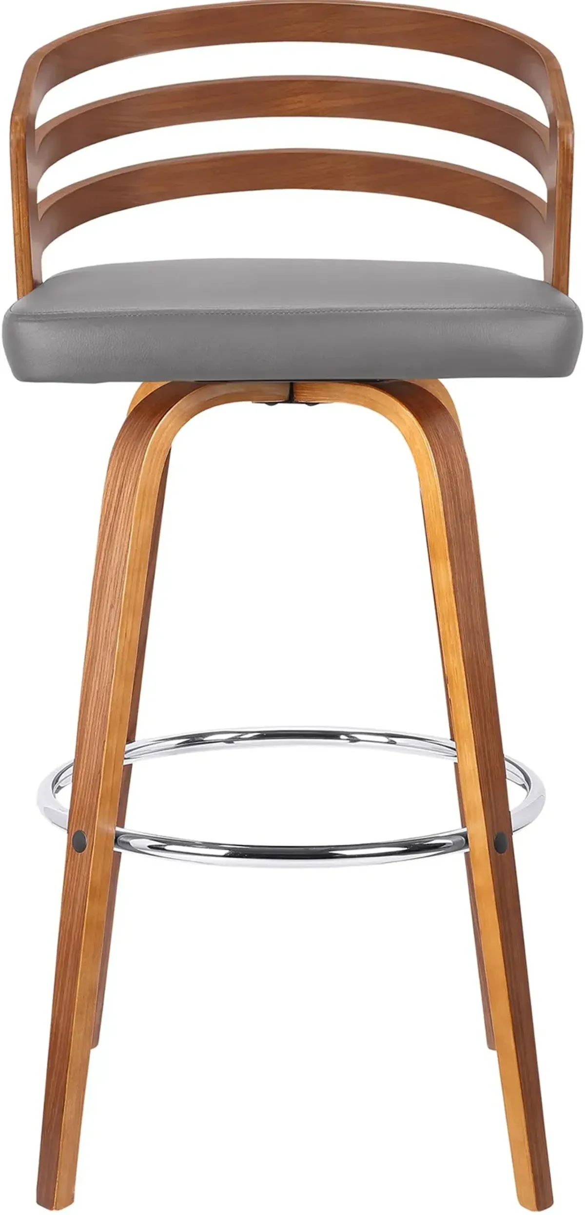 Mid Century Modern Swivel Counter Height Stool - Jayden