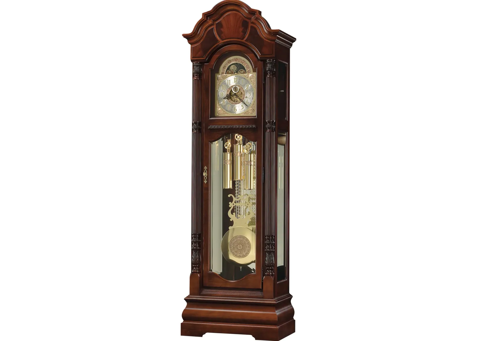 Somerset Windsor Cherry Grandfather Floor Clock