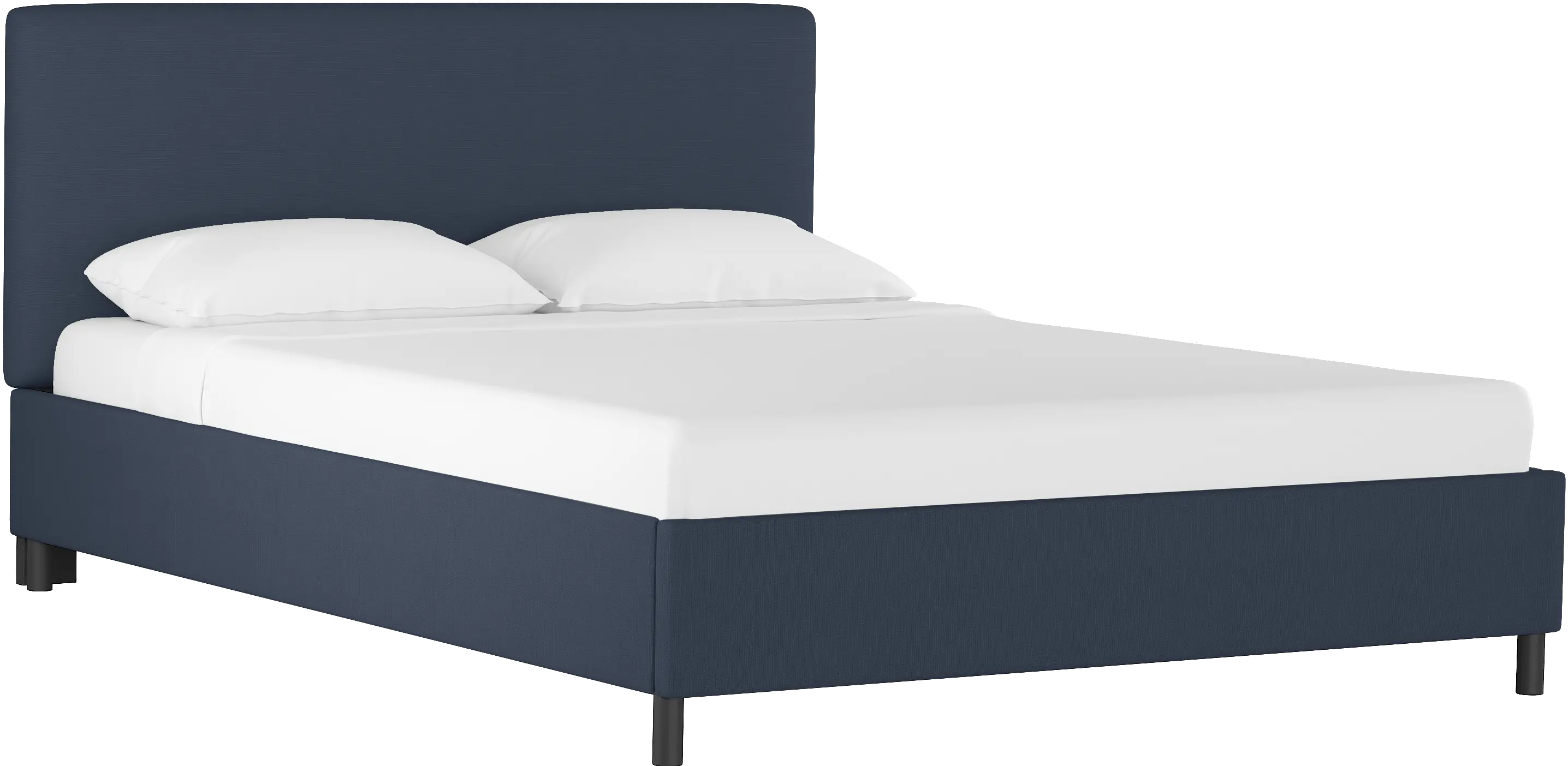 Brianna Navy Twin Platform Bed - Skyline Furniture