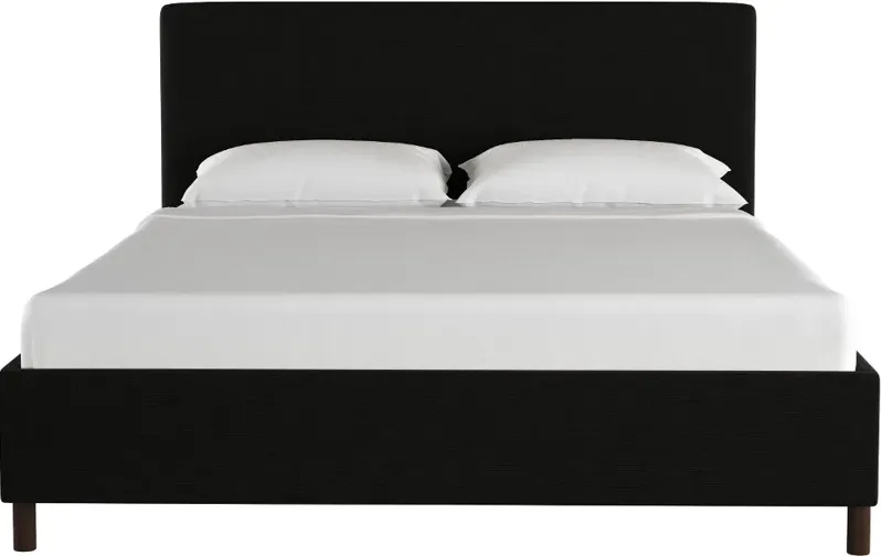 Brianna Black Twin Platform Bed - Skyline Furniture