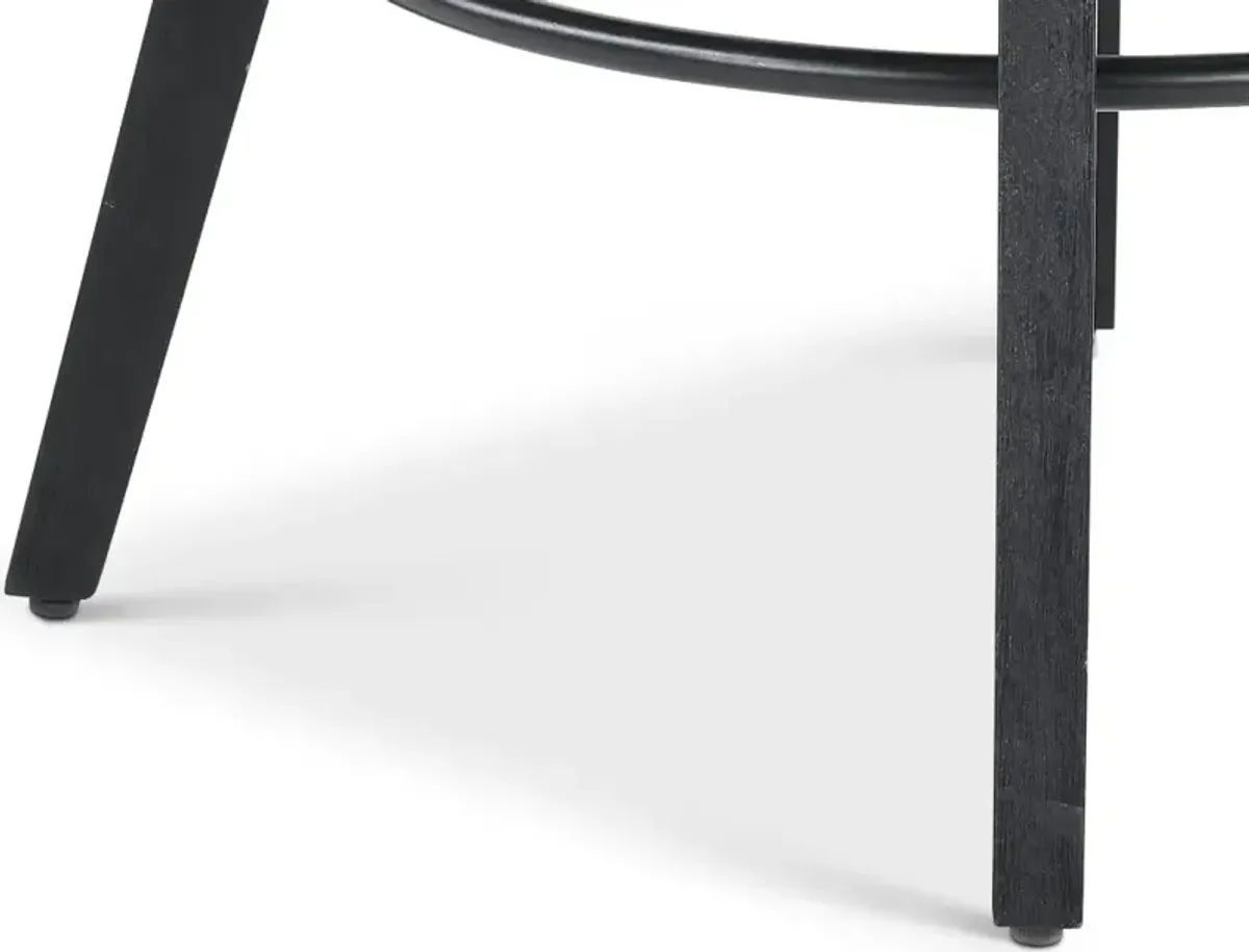 Black and Gray Swivel Counter Height Stool - Baylor