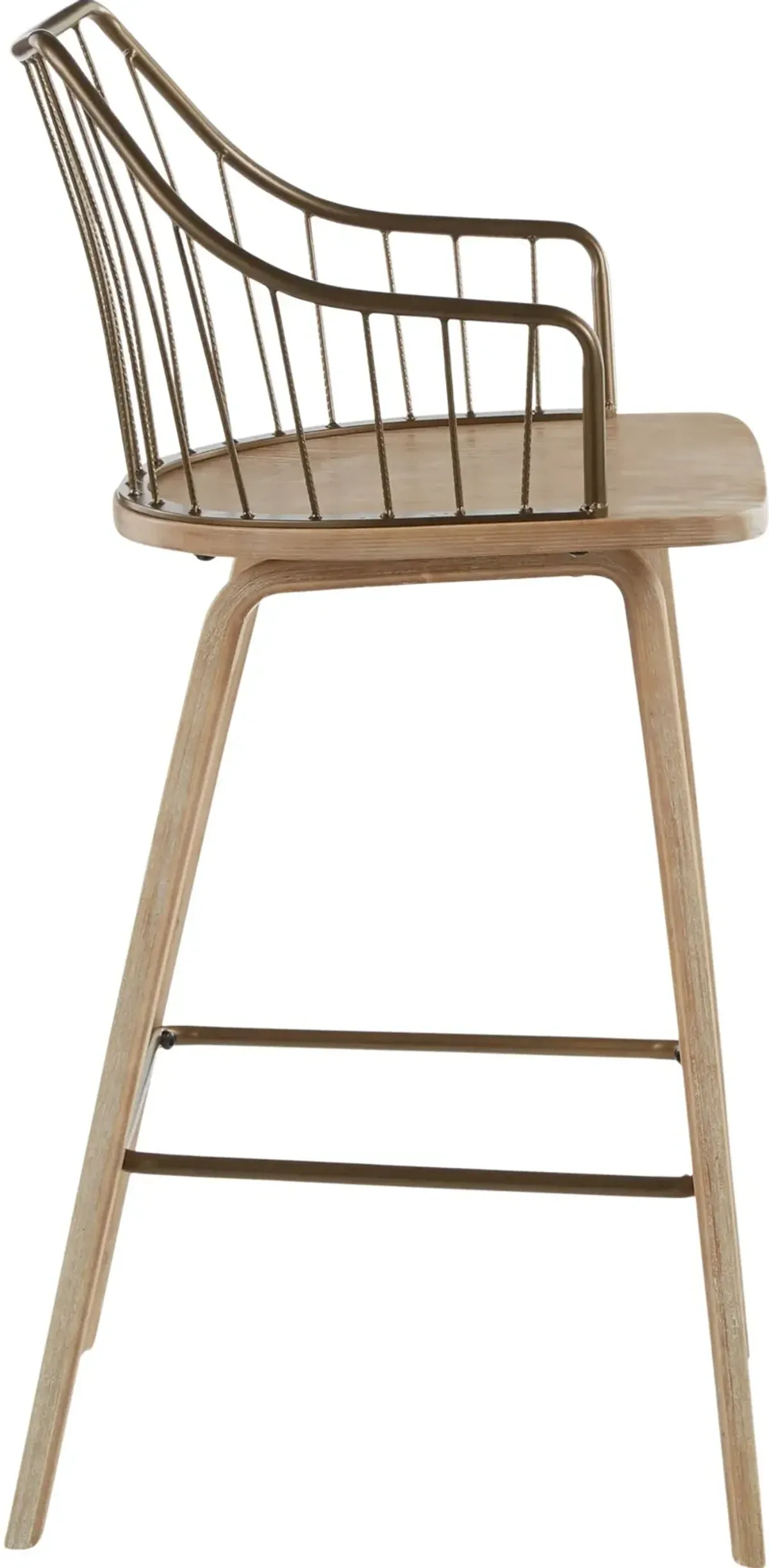 Winston Whitewash Counter Stool