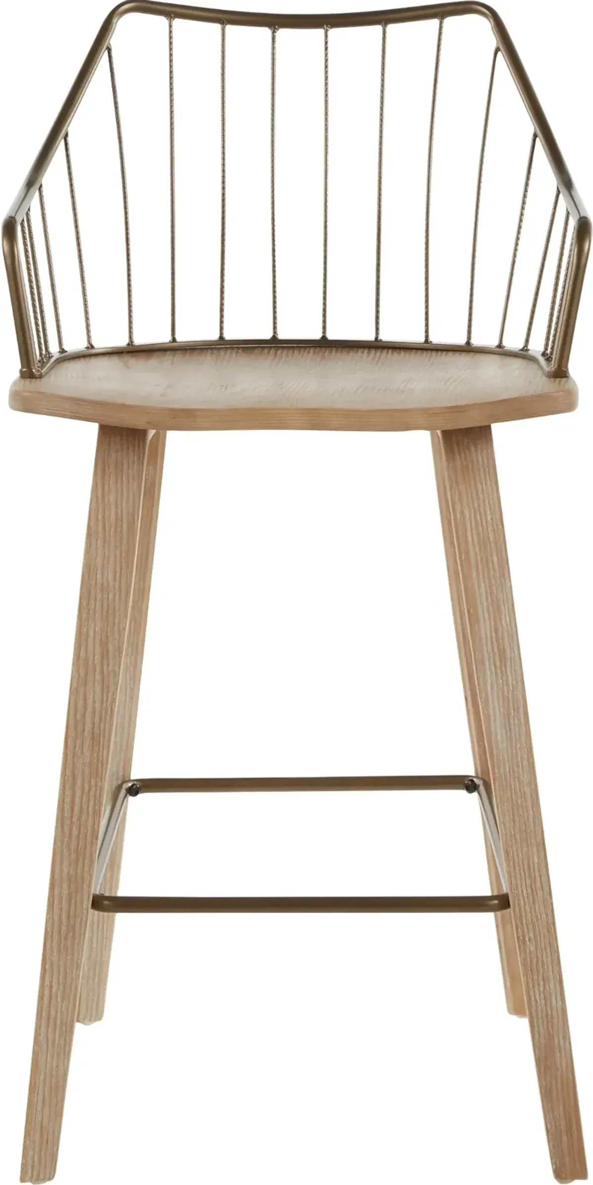 Winston Whitewash Counter Stool