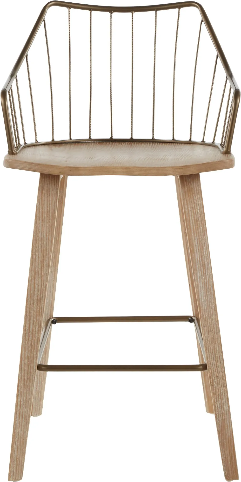 Winston Whitewash Counter Stool