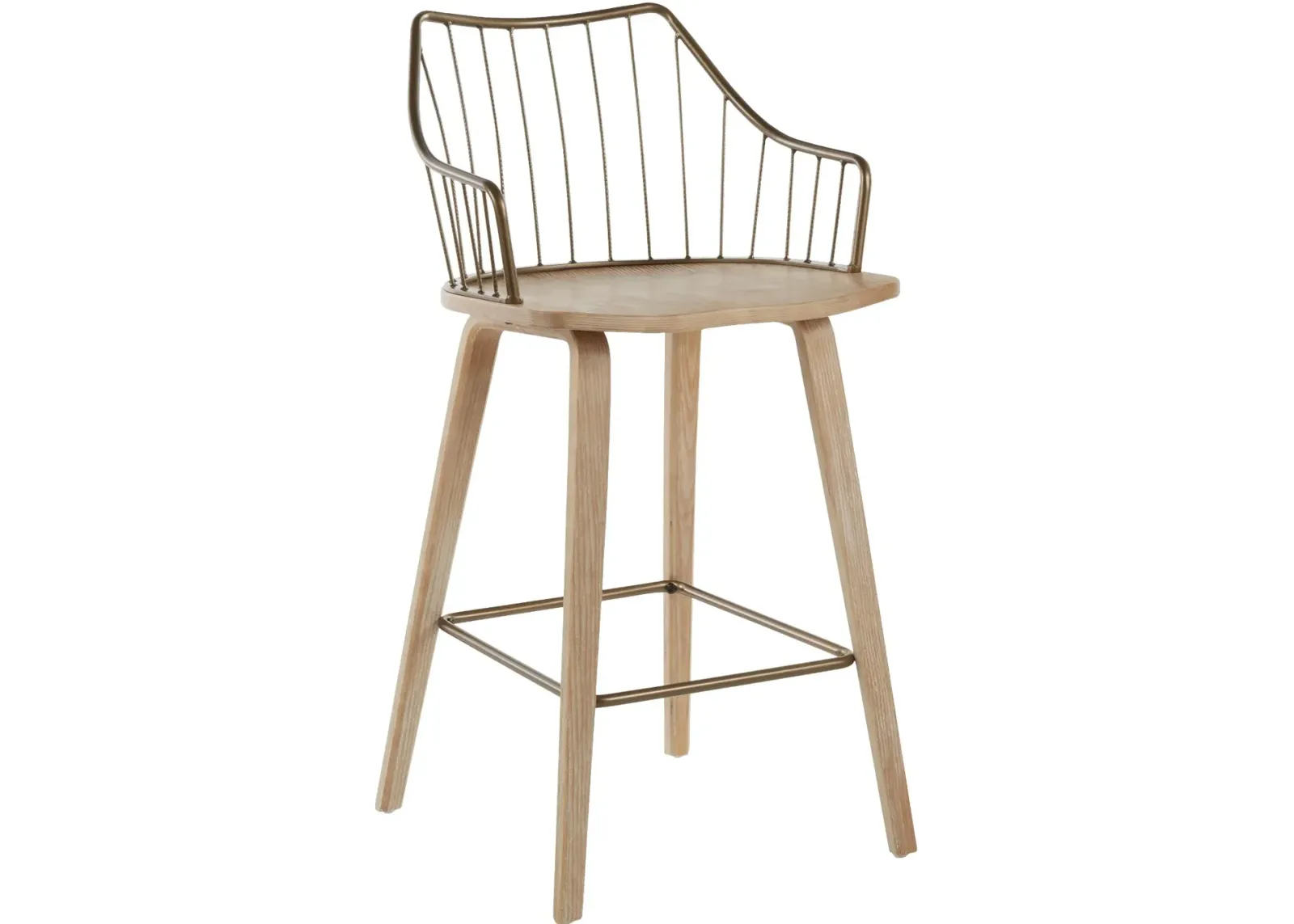 Winston Whitewash Counter Stool