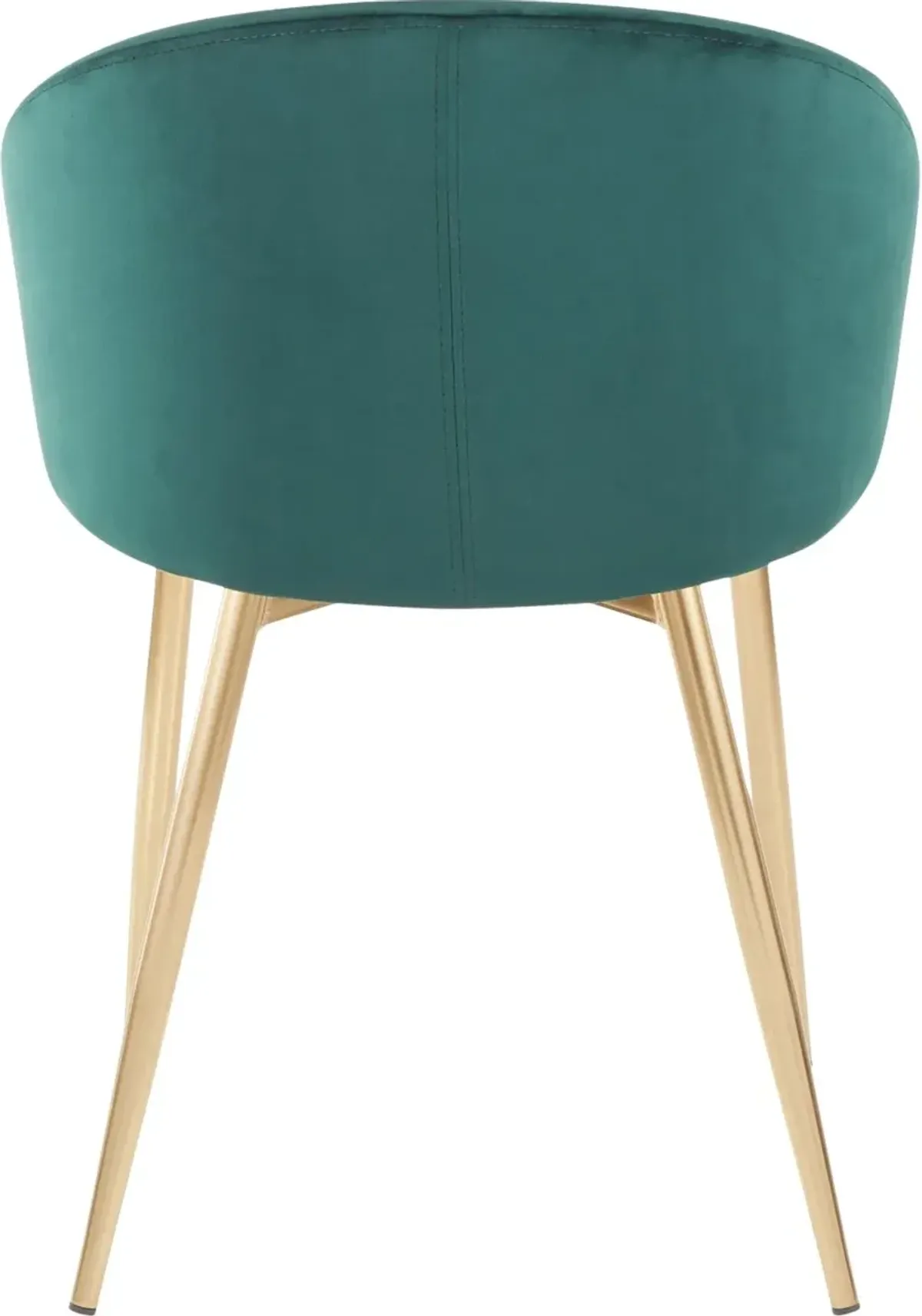 Emerald Velvet Glam Chair