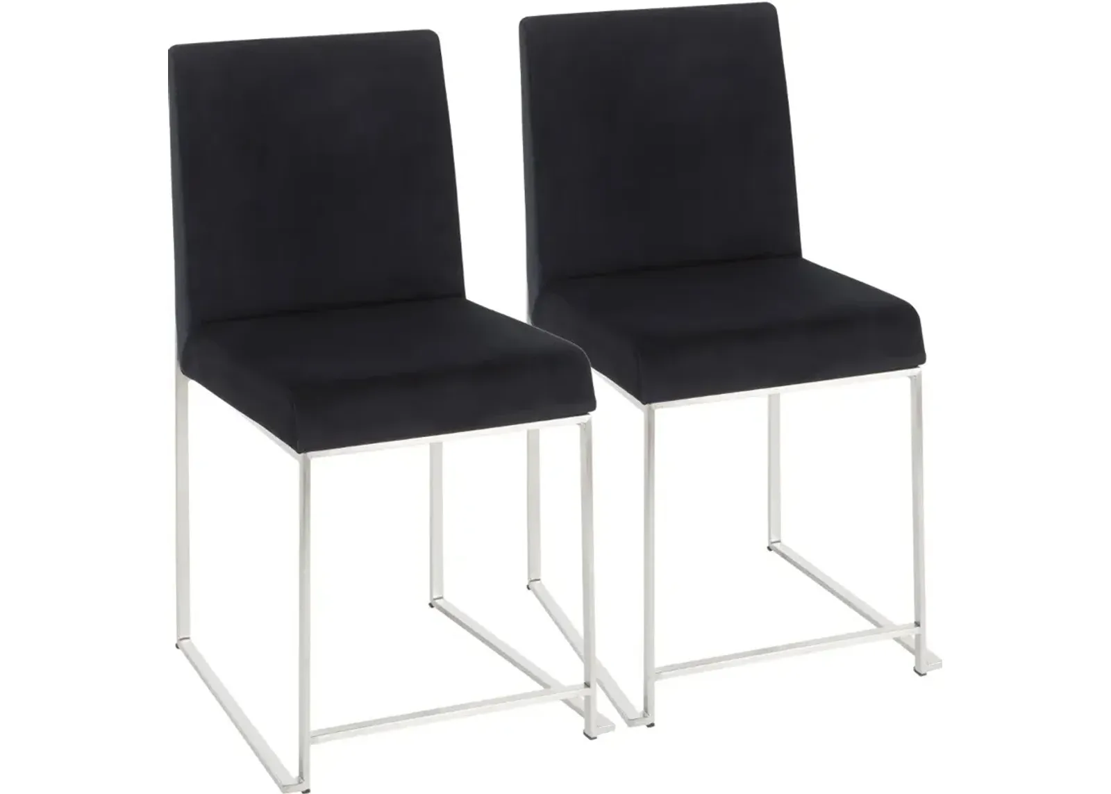 Fuji Silver Dining Chair, Set of 2