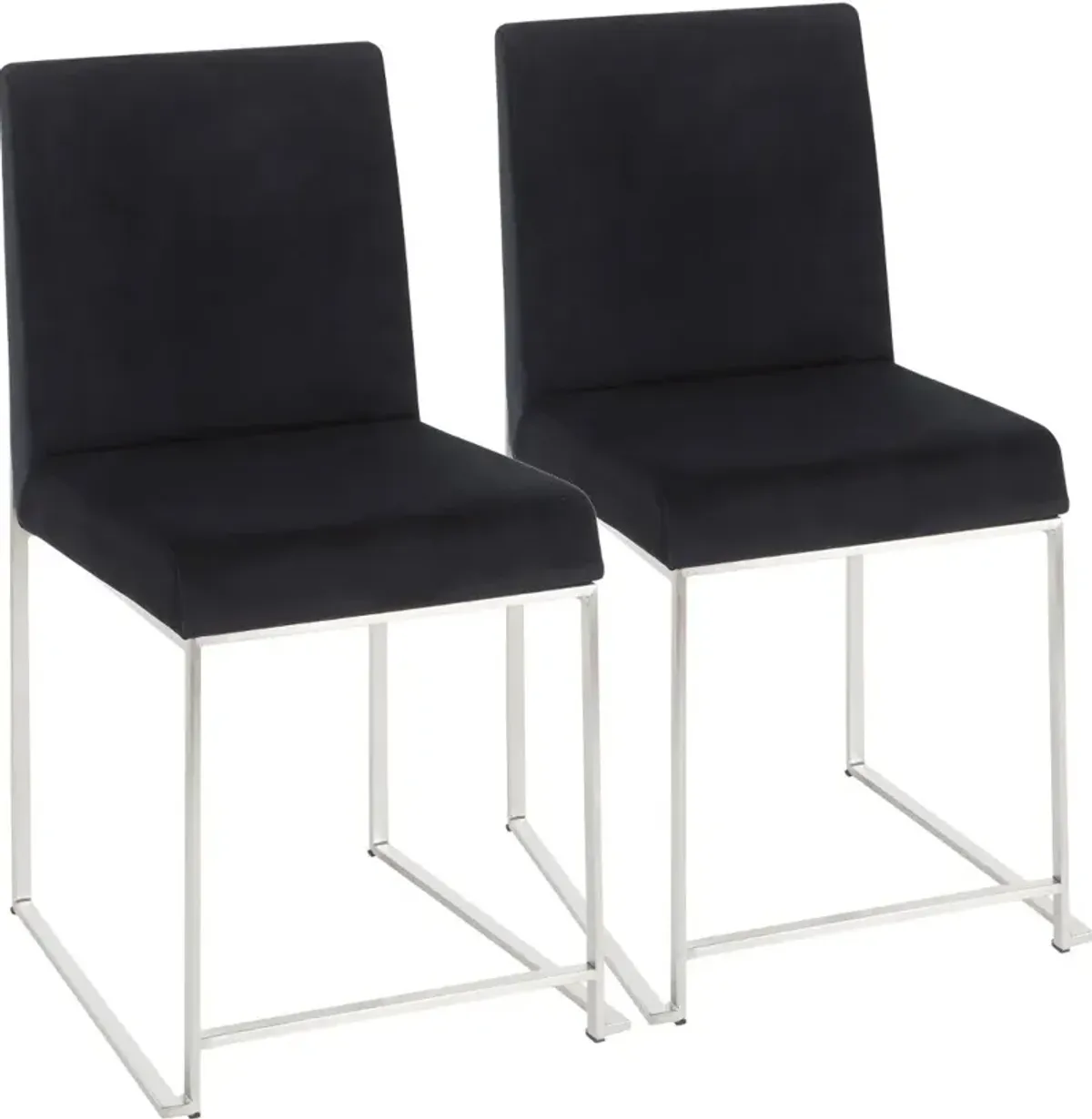 Fuji Silver Dining Chair, Set of 2