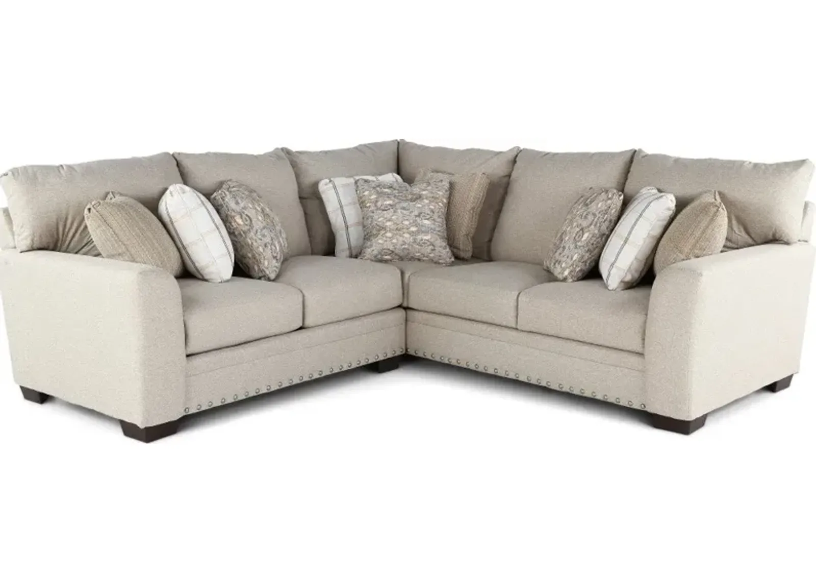 Middleton Beige 2 Piece Sectional