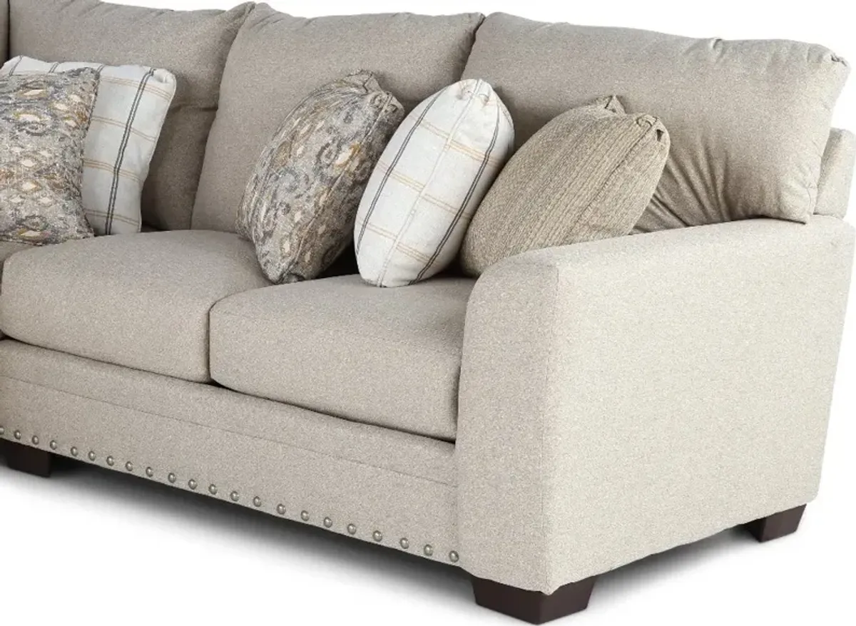 Middleton Beige 2 Piece Sectional