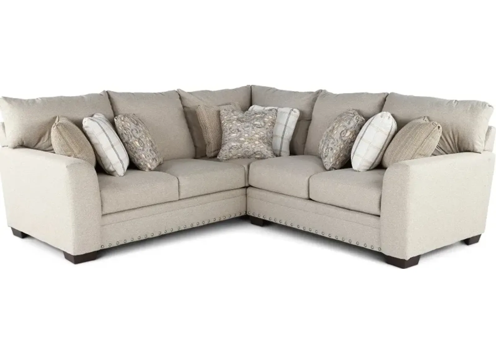 Middleton Beige 2 Piece Sectional