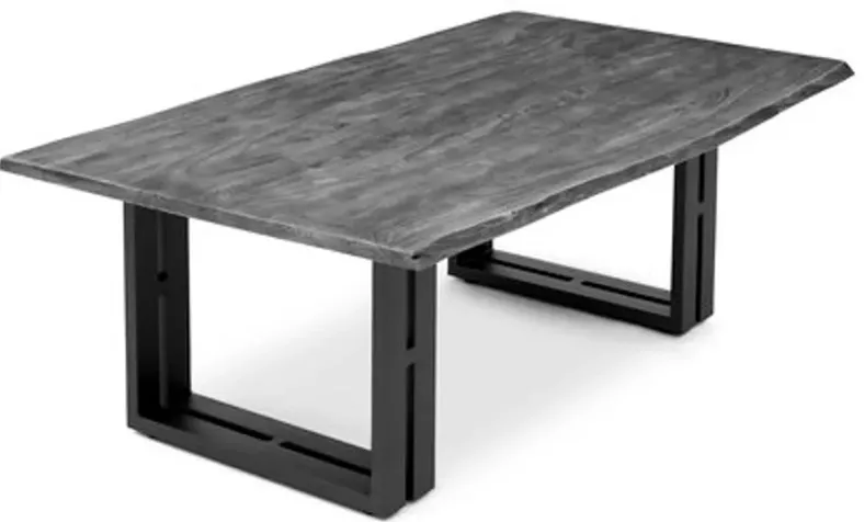 Copenhagen Gray Live Edge Coffee Table