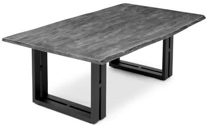 Copenhagen Gray Live Edge Coffee Table