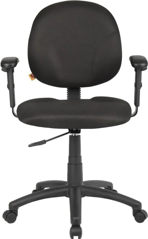 Boss Black Task Chair