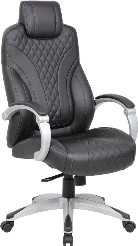Boss Black Executive Office Chair With Head Rest