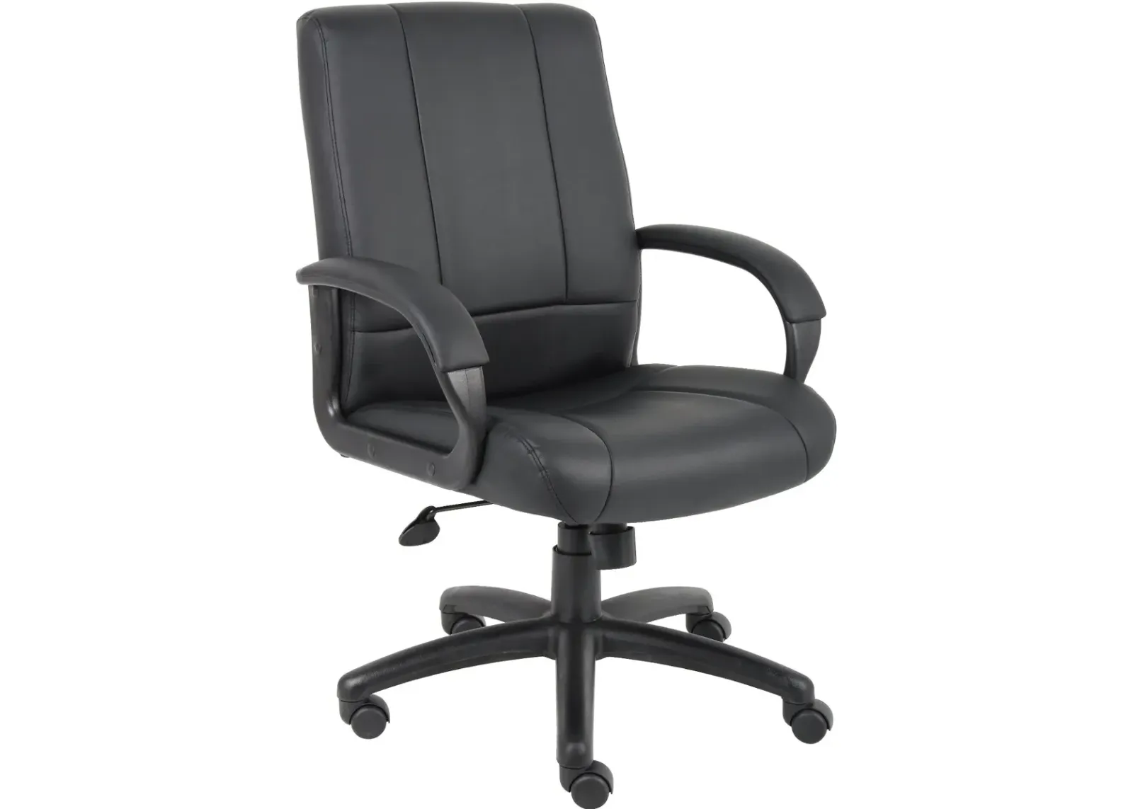 Boss Classic Black Mid Back Office Chair