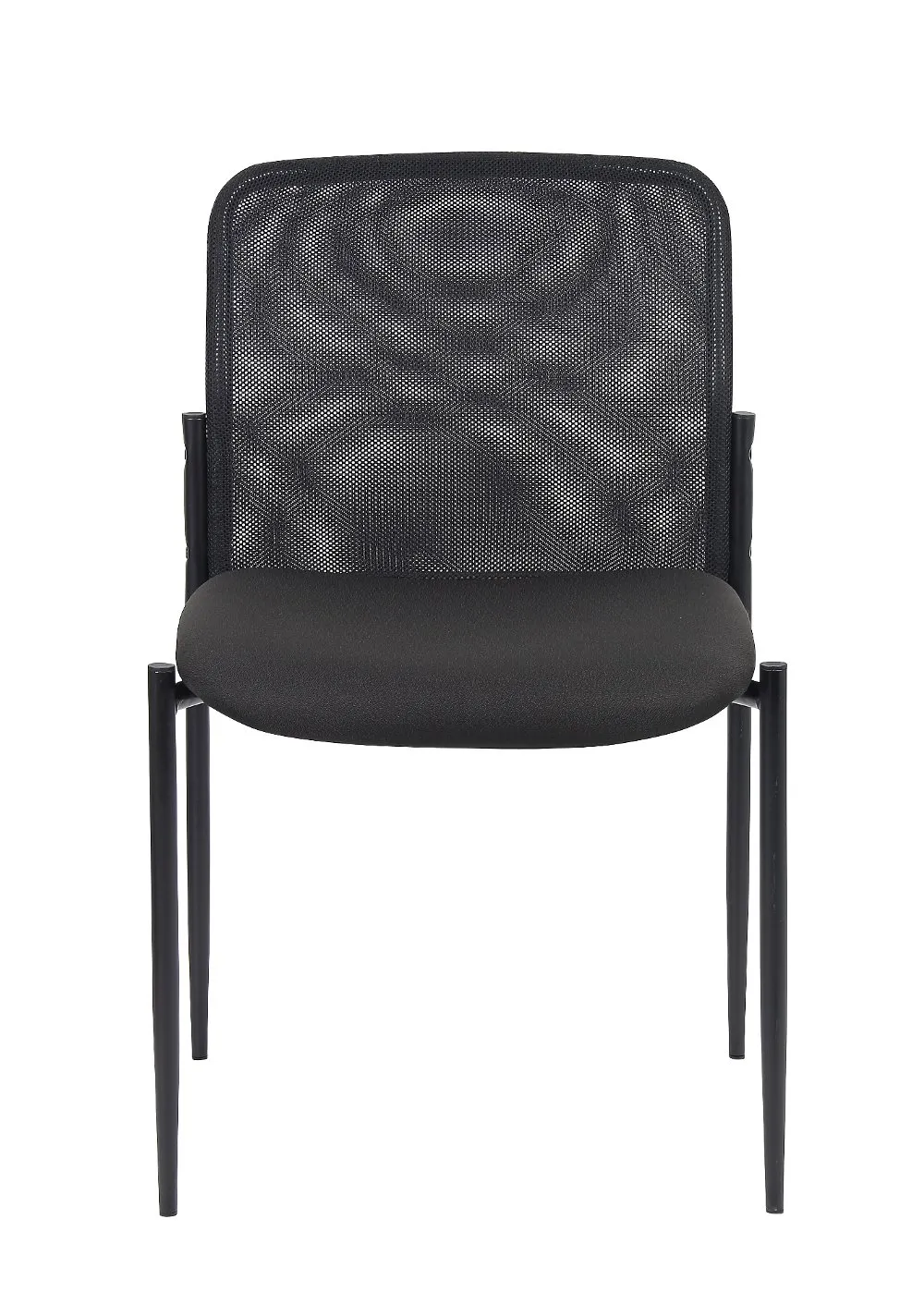 Boss Black Mesh Guest Office Chair