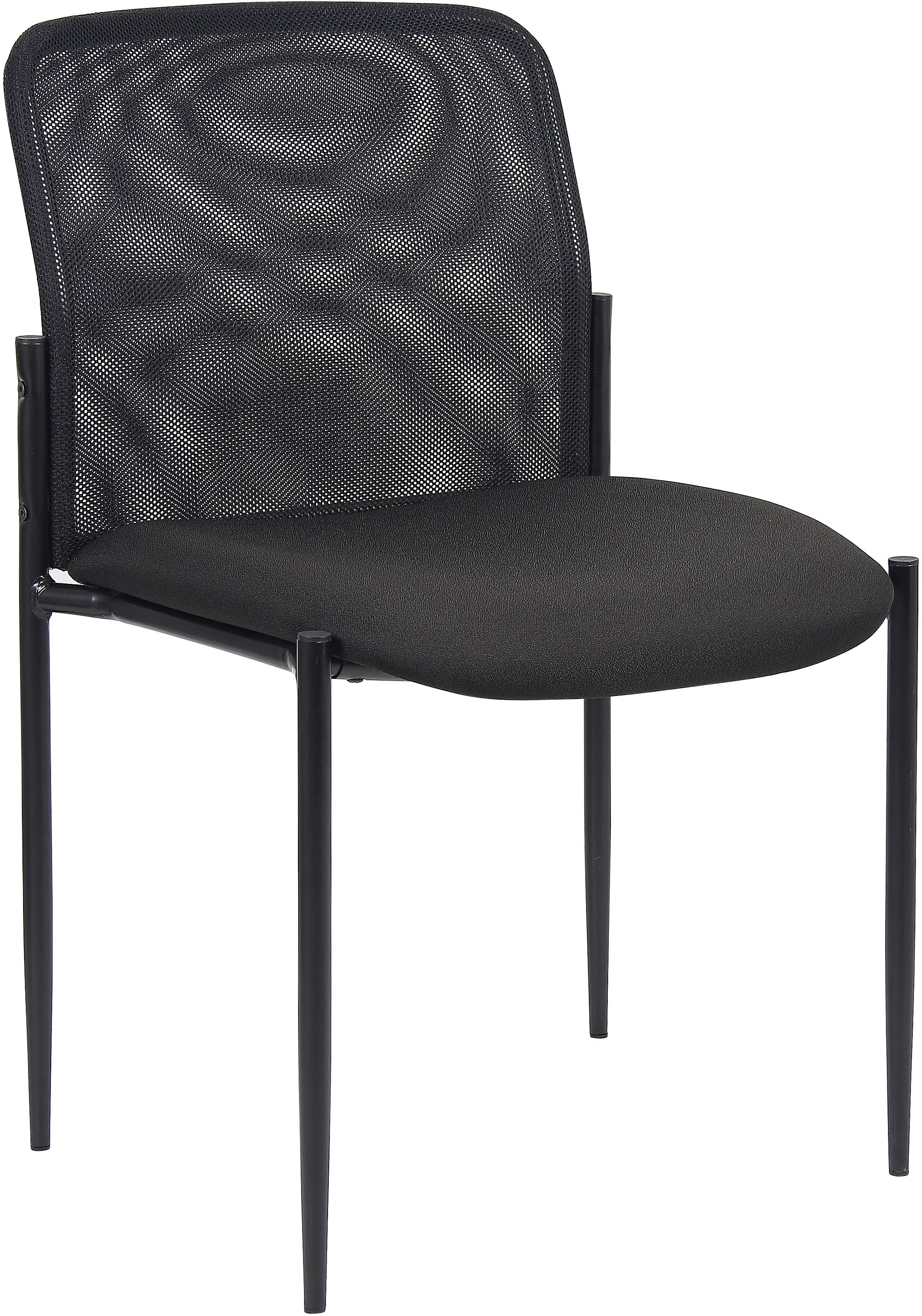 Boss Black Mesh Guest Office Chair