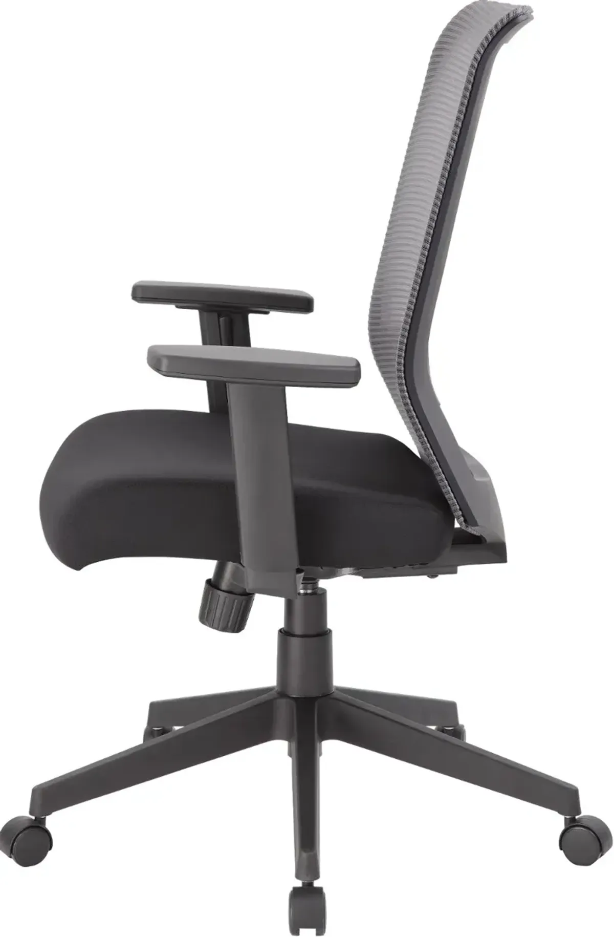 Boss Gray And Black Task Office Chair