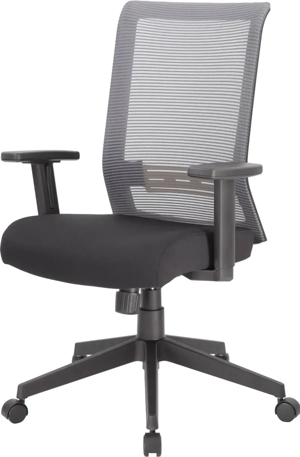 Boss Gray And Black Task Office Chair