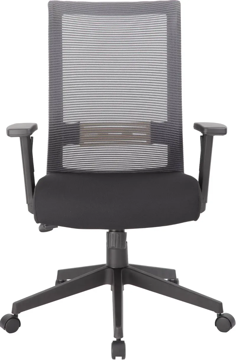 Boss Gray And Black Task Office Chair