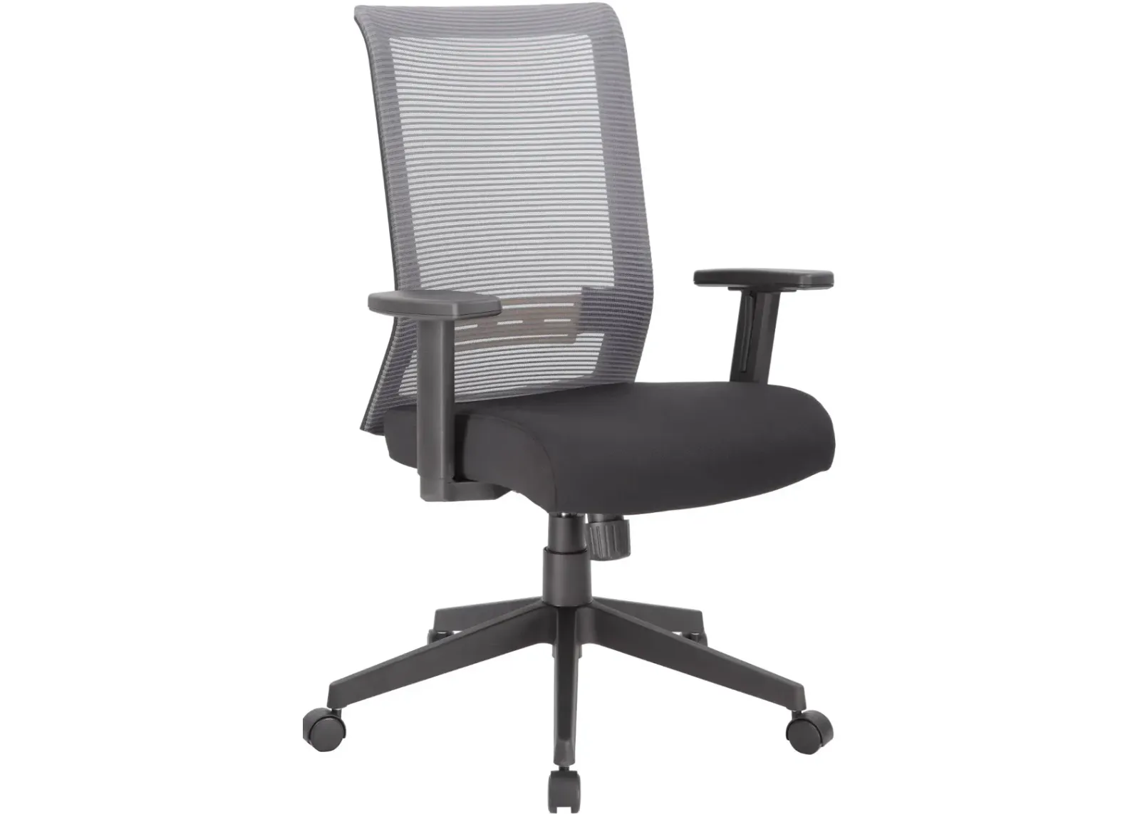 Boss Gray And Black Task Office Chair