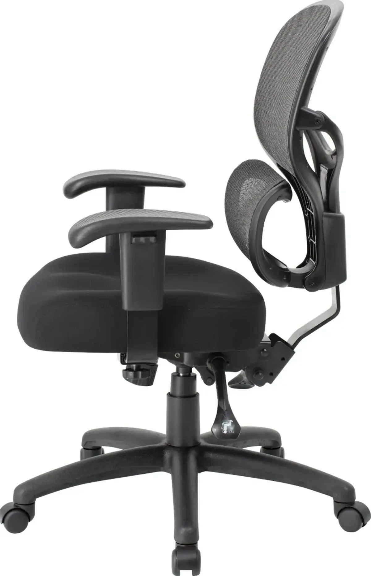 Boss Black Mesh Multi-Function Office Chair