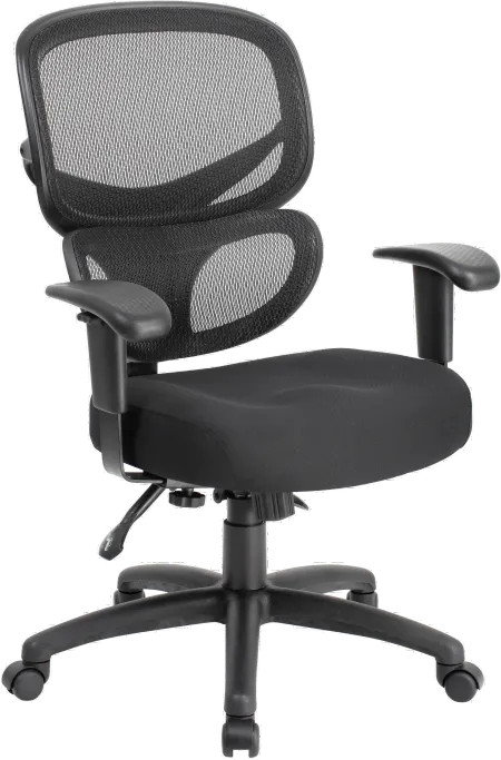 Boss Black Mesh Multi-Function Office Chair