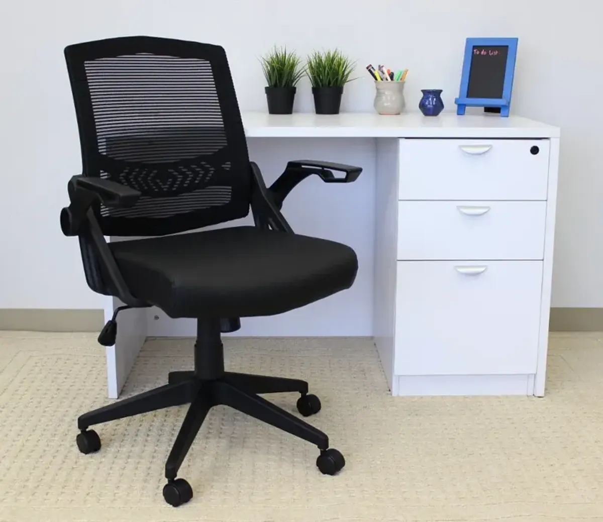 Boss Flip Arm Office Chair