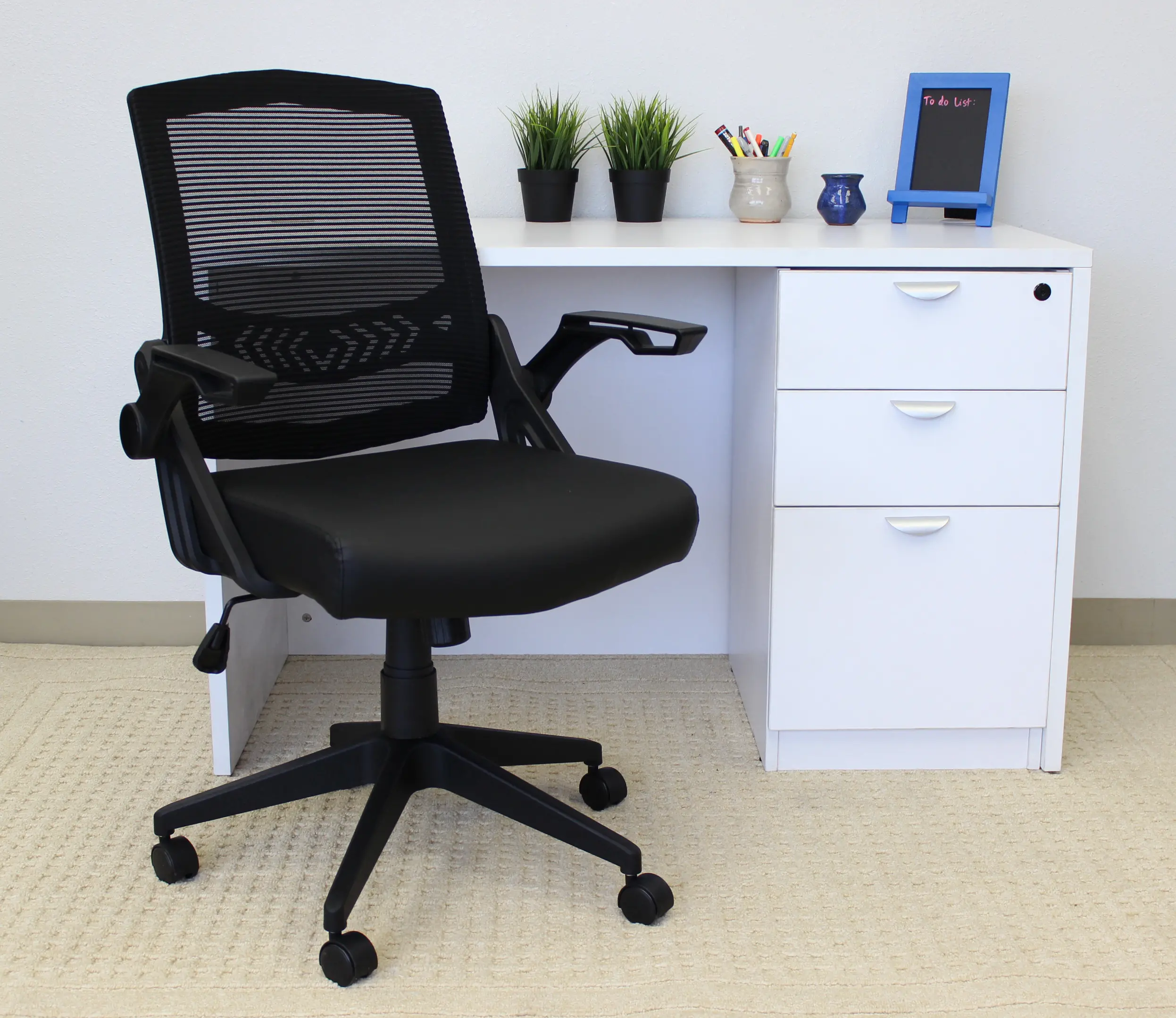 Boss Flip Arm Office Chair