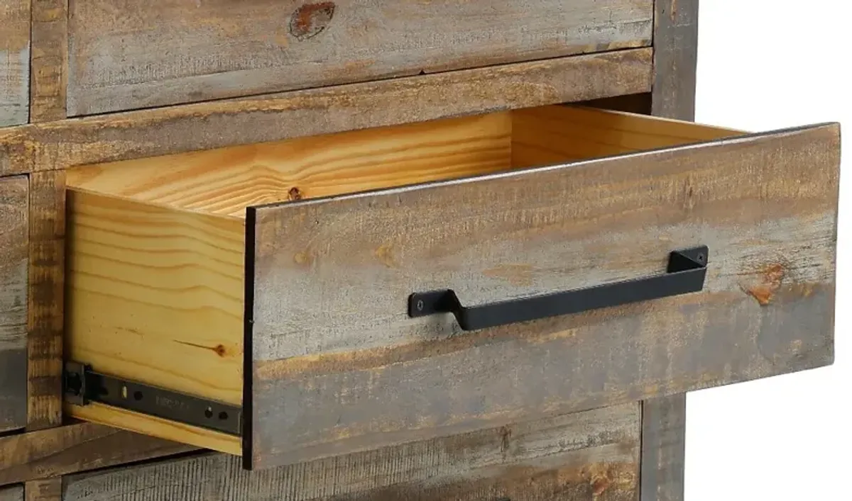 Loft Rustic Pine Dresser