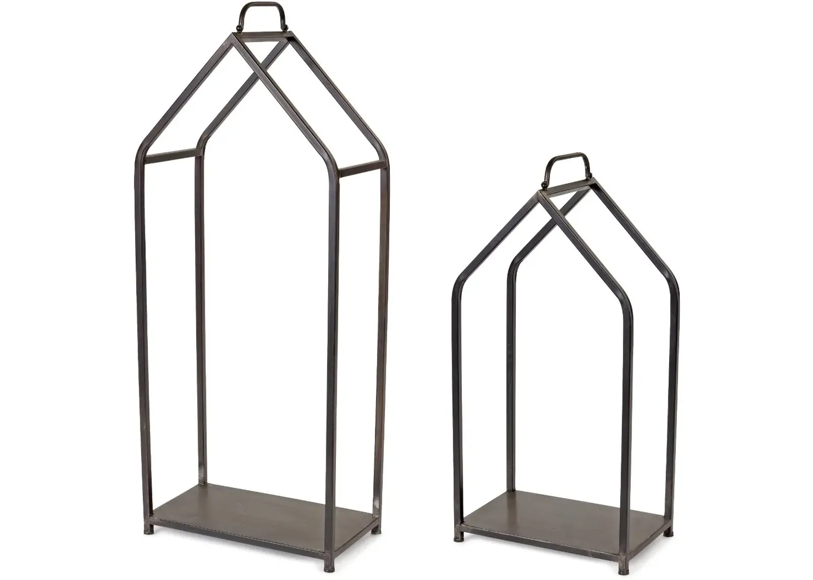 Iron 31 Inch Firewood Rack - Birch