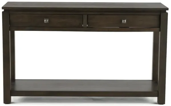 Hartford Brown Console Table