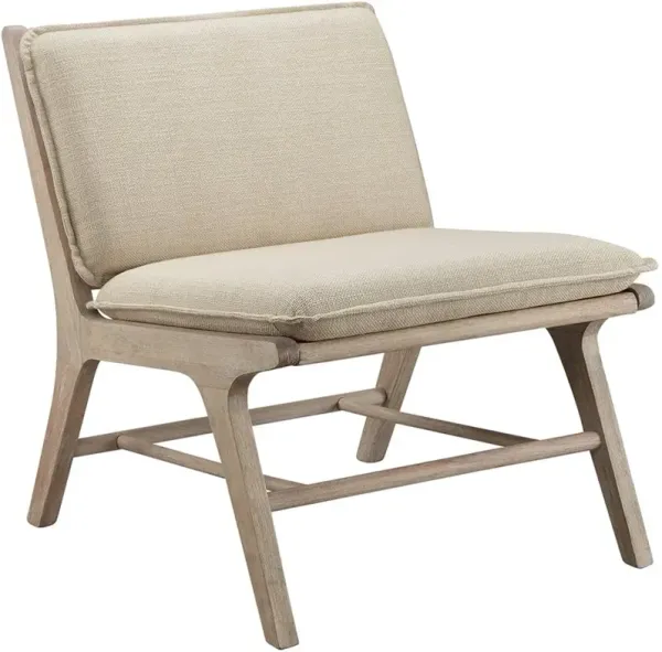 Ink+Ivy Mid Century Modern Natural Tan Accent Chair