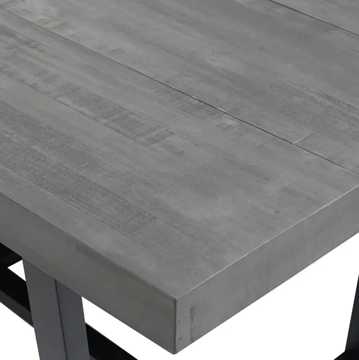 Durange Rustic Gray Dining Room Table - Walker Edison